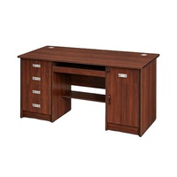 Vente directe d'usine, mobilier commercial, bureaux d'étude individuels pour employés, avec 3 tiroirs, table de bureau en bois
