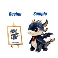 Boneka Dinosaurus Pastel Impian Shengye Toy Manufacturer, Boneka Naga Bersayap Pelangi Isi Kapas PP, Hadiah Paskah untuk Anak