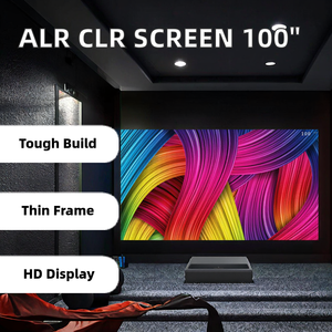 Pantalla de Proyección Fresnel 5.0 Pro UST ALR CLR 2025 de <span class=keywords><strong>100</strong></span> <span class=keywords><strong>Pulgadas</strong></span>, Gris, Marco Ultrafino de 1 cm, para <span class=keywords><strong>TV</strong></span> Láser 16:9 - Product Image 2