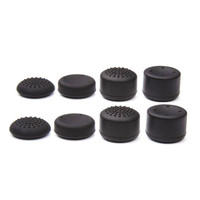 8 en 1 Capuchons de joystick analogique en silicone antidérapants compatibles avec la manette de jeu PS4, accessoires pour manette PS5