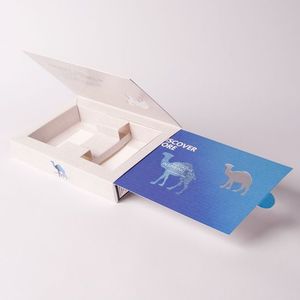 Caja de Regalo Rígida de Lujo con Logotipo Personalizado, Papel Reciclable Pantone, Embalaje de Regalo Premium, Venta al por Mayor de Fábrica - Product Image 1