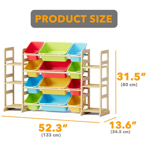 <span class=keywords><strong>Meuble</strong></span> de <span class=keywords><strong>rangement</strong></span> pour jouets et livres pour enfants, personnalisé en usine, avec bacs de <span class=keywords><strong>rangement</strong></span> pour salle de jeux de tout-petits - Product Image 2