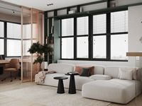Visualisation d'intérieur de concept d'appartement, dessins de construction 2D, service de rendu 3D pour projet hôtelier