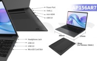 Nuovo Laptop Ultrabook Intel I7 - Display 15.6" Risoluzione 2560x1440 Windows 11 Tastiera Inglese Lunga Durata della Batteria SSD Veloce 16GB RAM