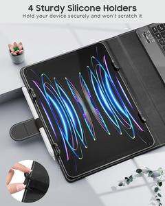 Étui universel pour tablette <span class=keywords><strong>MoKo</strong></span> en cuir PU avec clavier sans fil pour <span class=keywords><strong>iPad</strong></span> 9 10 11 pouces, étui Samsung A9 Plus - Product Image 4