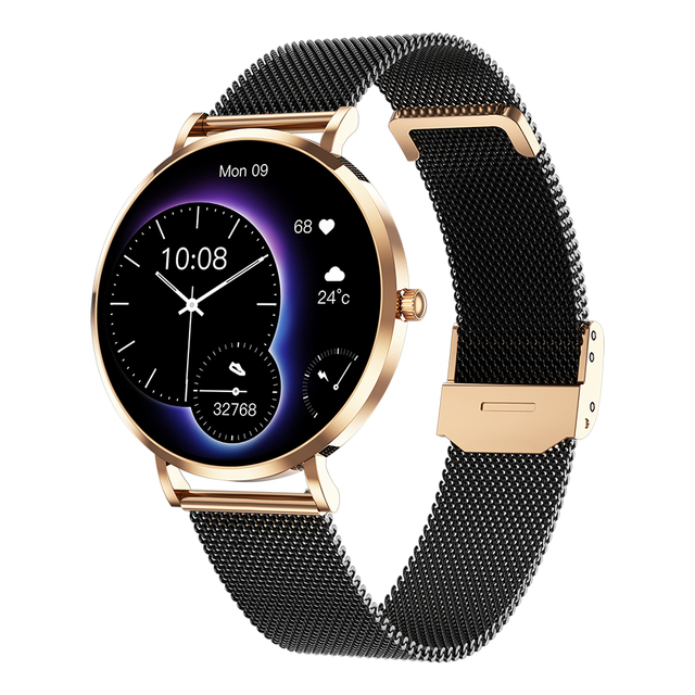Ultrathin Unisex Smart Watch T8 Ultra 1.19" AMOLED Screen Pro Positioning Compass GPS IP68 Waterproof up to 4 Days Battery
