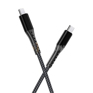 Cable de alta calidad tipo C a tipo C para teléfono, 100 cm, cable de datos rápido de 3A, cable de carga para móvil. - Product Image 1