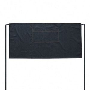 Tablier de travail demi-corps en denim durable et lavable, écologique, pour hommes et femmes, idéal pour la cuisine, la pâtisserie et la restauration - Vente en gros transfrontalière - Product Image 3