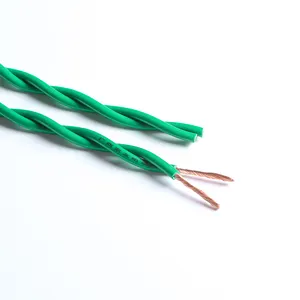 RVS Copper core PVC insulated twisted flexible wire 0.5~6mm2 wire for building construction and industrial