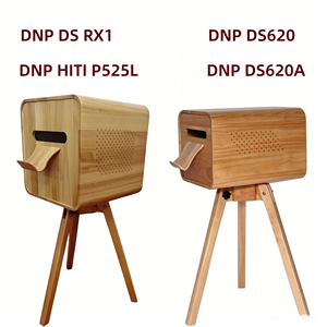 Support d'imprimante photo en bois pour <span class=keywords><strong>DNP</strong></span> RX1HS DS620A <span class=keywords><strong>QW410</strong></span> et HITI P525L – Support de fixation pour photomaton - Product Image 4