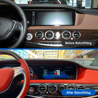 Modification de voiture Mise à niveau 2018-2020 W222 Écran de contrôle central Android Multimédia Convient pour Benz Classe S 2014-2017 W222