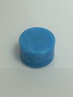 Tapa de Plástico Redonda de 15 mm para Botella de Perfume FEA15, Tapa Azul con Pulverizador