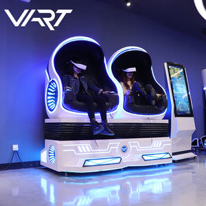 تقنية الواقع الافتراضي <span class=keywords><strong>Vart</strong></span> Vr 9D الواقع الافتراضي 9D كرسي على شكل بيضة محاكاة ل Vr متنزه - Product Image 5