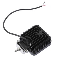 Feux LED tout-terrain 64W, projecteur carré mini, phare antibrouillard, lampe de travail 12V 24V pour voitures, camions, 4x4, SUV, VTT