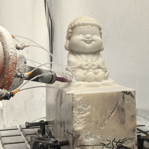 Máy khắc đá granite bằng robot KUKA của HUALONG Machinery, máy khắc đá 3D, robot khắc <span class=keywords><strong>CNC</strong></span>, máy định tuyến <span class=keywords><strong>CNC</strong></span> cho điêu khắc đá cẩm thạch - Product Image 5