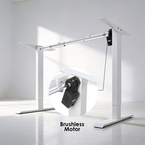 2SABRF2(A) Ergonomic <strong>Adjustable</strong> Electric Office Computer Standing Desk Frame Single Motor Study <strong>Table</strong> <strong>Adjustable</strong> <strong>Height</strong> - Product Image 3
