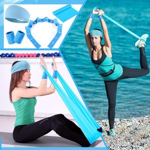 CZFIT Better Yoga Pilates Kit Home <b>Workouts</b> with Yoga Ball Figure Resistance <b>Band</b> Pilates <b>Bands</b> & Accessories Pilates Ring - Product Image 4