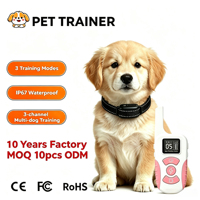 Intelligentes Trainingshalsband für Haustiere mit Fernbedienung, Anti-Bell-Funktion, Wasserdicht, Haustierfreundlich, Hundetrainingsprodukte im Großhandel