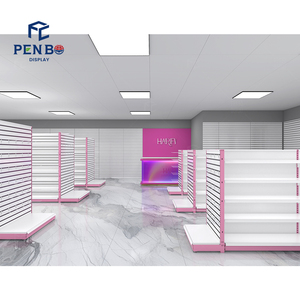 आधुनिक हेयर रैक डिस्प्ले स्टैंड और विग डिस्प्ले शेल्फ के साथ विग ब्रेडिंग शॉप सजावट के लिए आधुनिक हेयर रैक - Product Image 4