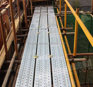 Gebäude gebrauch Geh gerüst platte C-Typ Stahl planken blech form maschine - Product Image 5