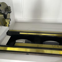 Tour à métaux CNC CK6180, système de commande CNC ouvert, banc en fonte trempée, pour la production d'arbres et de brides en acier, fer et métaux non ferreux