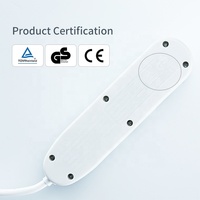 Multiprise Euro 16A 250V à 5 prises avec interrupteurs individuels
