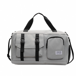 Sac de sport imperméable haute capacité, séparation sec/humide, compartiment à chaussures personnalisé en nylon avec fermeture éclair, pour hommes et femmes, idéal pour les voyages - Product Image 6