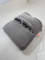 Masseur de pieds chauffant Shiatsu à compression d'air, massage à 3 niveaux, télécommande, relaxation complète à 360°, à brancher pour les douleurs plantaires