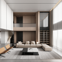 Service de design d'intérieur complet pour la maison moderne, solution d'ingénierie EPC intégrée, décoration intérieure résidentielle complète
