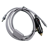Utech kabel daya 3 dalam 1 untuk Starlink, kabel daya DC Mini 18AWG kompatibel dengan Starlink mobil Mini kabel USB C ke DC