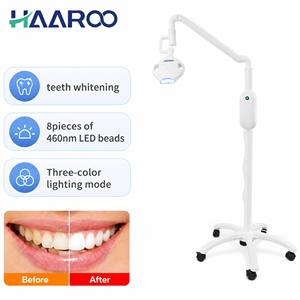 <span class=keywords><strong>Blanqueador</strong></span> Dental con 8 Luces LED de 460nm, Tres Modos de Color, Acelerador Móvil de Pie para Uso Profesional en Clínicas - Product Image 1