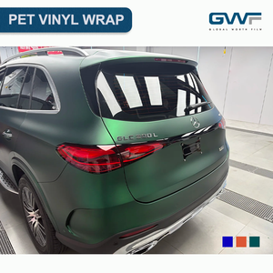 GWFILM Nouvelle Pellicule de Protection pour Voiture en PET Vert <span class=keywords><strong>Venom</strong></span> à Changement de Couleur, Anti-Rayures, PVC, Rouleau Complet, Finition Super Anti-Taches, Luxe, Durée de Vie <span class=keywords><strong>3</strong></span>-5 Ans - Product Image 3