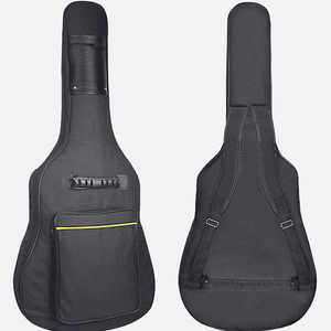 Sac à dos pour guitare de 41 pouces avec logo personnalisé d'usine B41-A05, accessoires professionnels pour instruments à cordes, vente en gros de sacs pour guitare - Product Image 1