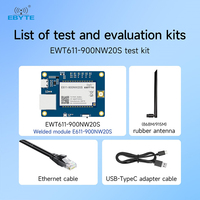 Module RF sans fil Ebyte E611 IOT 20/33dBm, émetteur-récepteur vidéo et données full duplex, UART/PHY série vers Ethernet 868/915MHz