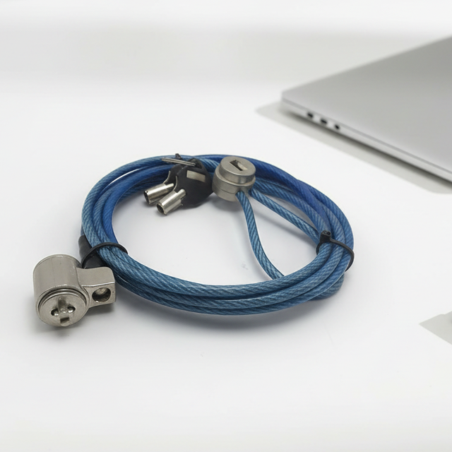 ANLI Adjustable Versatile Flexible Anti-Theft Security Cable Lock for Laptop Mobile Device Display Kit