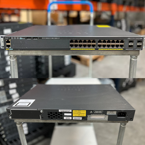 <span class=keywords><strong>Catalyst</strong></span> 2960x-24ps-<span class=keywords><strong>l</strong></span> WS-C2960X-24PS-<span class=keywords><strong>L</strong></span> le commutateur réseau gérable de Poe de 24 ports de la série Cisco 2960x - Product Image 1