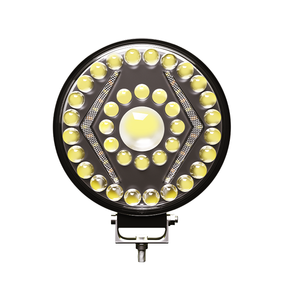 Vente en gros <span class=keywords><strong>de</strong></span> lumière <span class=keywords><strong>de</strong></span> travail <span class=keywords><strong>auxiliaire</strong></span> LED <span class=keywords><strong>de</strong></span> 7 pouces super lumineuse 45W 50000 heures <span class=keywords><strong>de</strong></span> <span class=keywords><strong>vie</strong></span> lumière blanche/jaune voitures tout-terrain camions SUV VTT UTV - Product Image 2