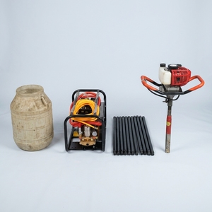 Foreuse à dos à essence portable pour l'échantillonnage de roches, idéale pour la construction et l'exploration géologique - Product Image 2
