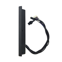 Terminal de Asistencia con Pantalla Táctil de 7 Pulgadas, Wi-Fi, Reconocimiento Facial y Lector de Tarjetas para Empleados de Oficina, Incluye Software