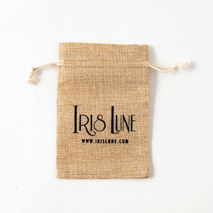 Tùy Chỉnh Chất Lượng Cao Đay Hessian Dây Rút Gunny Bao Túi Quà Tặng Trang Sức Hạt Ca Cao Túi - Product Image 2