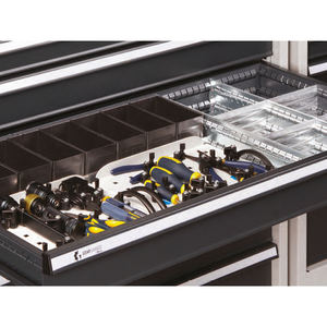 Fami GARAGE091 muebles de taller modulares con tapa de goma, 3063x695x2000mm - Product Image 4