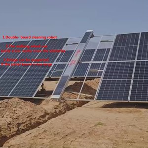 Robot de Limpieza de Paneles <span class=keywords><strong>Solares</strong></span> Multifuncional, Totalmente Automático, Sistema de Limpieza de Paneles <span class=keywords><strong>Solares</strong></span> con <span class=keywords><strong>Agua</strong></span>, Herramienta de Limpieza de Paneles <span class=keywords><strong>Solares</strong></span> - Product Image 2