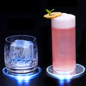 Acrylic Led Coaster Sáng Cup Mat Phòng Ăn Bảng Chủ Nhà Sử Dụng Giáng Sinh Năm Mới Của Đảng Trang Trí Nội Thất Châu Âu - Product Image 2