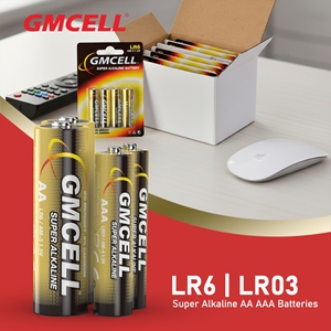 Paquete de 4 Pilas Alcalinas Súper Alcalinas de 1.5v para Control Remoto, Pilas Secas Triple AA - Product Image 1