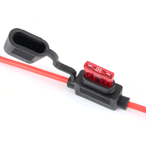 <span class=keywords><strong>Taifu</strong></span> H3-81B 32V DC 1-40A Fusible pour véhicule à énergie nouvelle de taille moyenne, composants étanches en alliage de cuivre, porte-fusible 12-10AWG, fil de connexion 10kA - Product Image 1