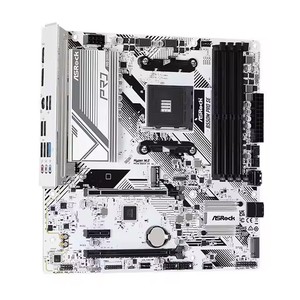 Srock B550M Pro SE มาเธอร์บอร์ดใหม่ <span class=keywords><strong>B550</strong></span>ช่องเสียบ PRO565 AMD AM4 DDR4 128Gb <span class=keywords><strong>PCI</strong></span>-E <span class=keywords><strong>4.0</strong></span> m.2 SATA III 4733 +(OC)MHz USB 3.2คอมพิวเตอร์ - Product Image 3