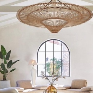 Super <strong>Large</strong> <strong>Extra</strong> Big Rattan Ceiling <strong>LAMP</strong> COVERS &amp; <strong>SHADES</strong> From Factory - Product Image 5