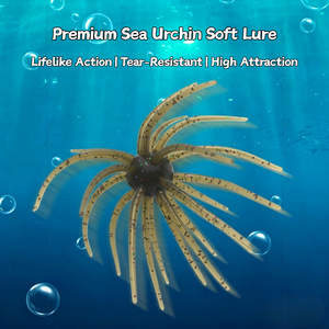 Leurre souple en TPE en forme d'ormeau, appât flottant résistant aux déchirures, leurre de pêche en plastique souple en forme d'araignée pour achigan et truite - Product Image 4