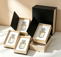 Boîte cadeau personnalisée pour cosmétiques et parfums, boîte d'emballage en carton de haute qualité