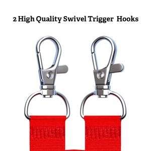 Các loại màu sắc <span class=keywords><strong>Polyester</strong></span> ID dây buộc với 2 Kim Loại Xoay kích hoạt móc cho thương mại cho thấy sự kiện cuộc họp đi du lịch thể thao - Product Image 4